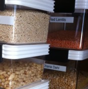 Q:  How to best organize a pantry?