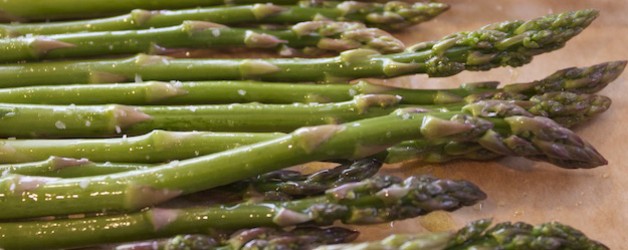 Q:  What’s in season? Asparagus!