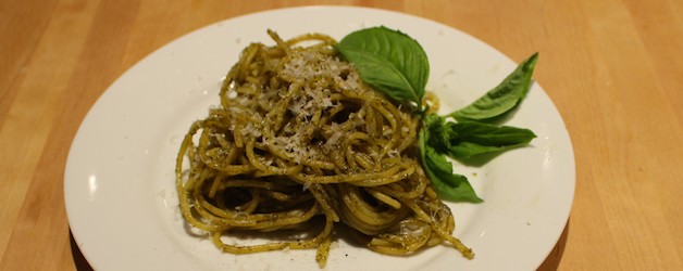 Q: What’s in the blender? Presto Pesto!